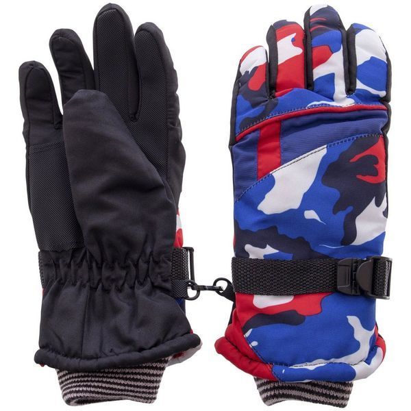 Перчатки лыжные детские зимние SP-Sport C-2177 M-XL мультиколор Размеры M-XL C-2177 фото