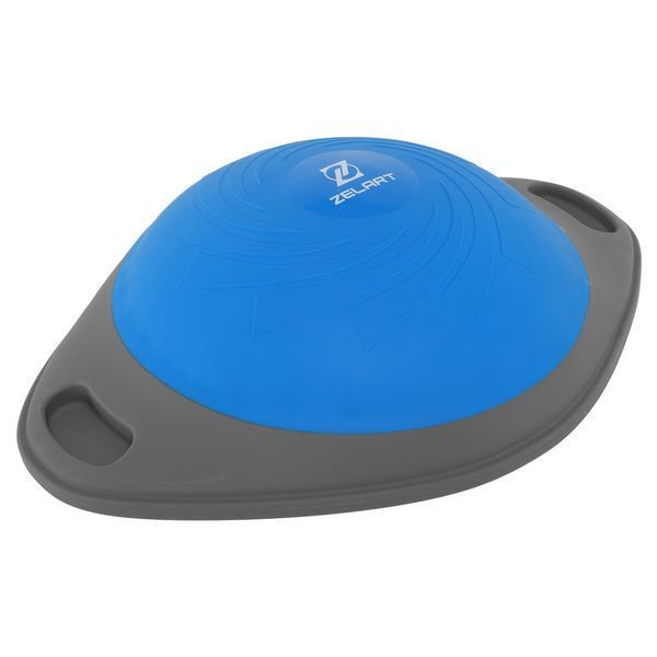 Балансировочная платформа полусфера BOSU FI-9996 Zelart серый-синий FI-9996 фото