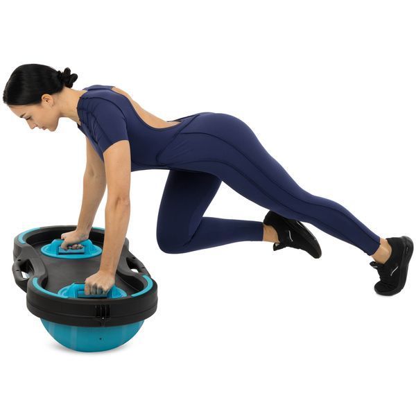 Полусфера для фитнеса Balance Trainer LiveUp LP8216 черный-синий LP8216 фото