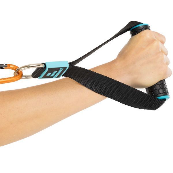 Ручки для эспандеров резинок и тренажеров STRAP HANDLE PRO LiveUp LP8192J 2шт черный LP8192J фото