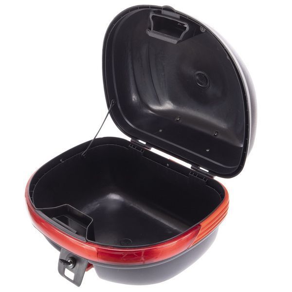 Кофр центральный задний для мотоцикла пластиковый Top Case BUOTAI ZH-997 1шт 40x30x43см черный-красный ZH-997 фото