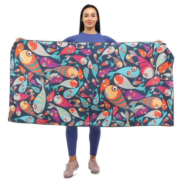 Полотенце для пляжа и бассейна из микрофибры SPORTS TOWEL 4Monster B-FBT 80х160см цвета в ассортименте B-FBT фото