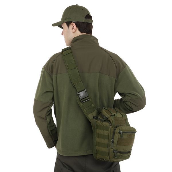 Сумка тактическая через плечо Military Rangers ZK-9112 размер 30x23x13см 9л цвета в ассортименте ZK-9112 фото