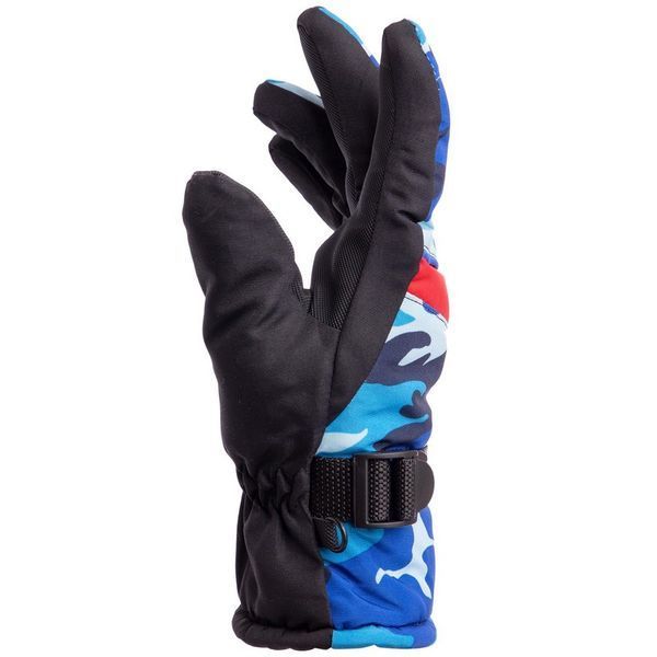 Перчатки лыжные детские зимние SP-Sport C-2177 M-XL мультиколор Размеры M-XL C-2177 фото