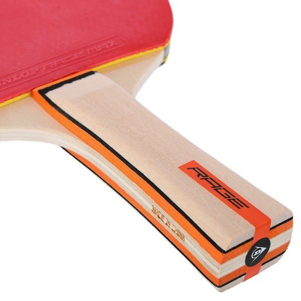 Набір для настільного тенісу DUNLOP RAGE DL10285750 1 ракетка 2 м'ячі DL10285750 фото