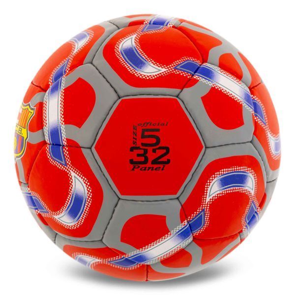 Мяч футбольный BALLONSTAR BARCELONA FB-5193 №5 PU бордовый FB-5193 фото