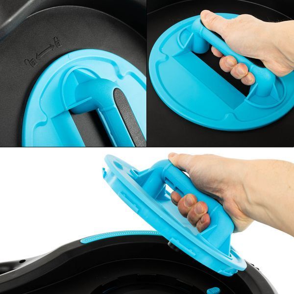 Полусфера для фитнеса Balance Trainer LiveUp LP8216 черный-синий LP8216 фото