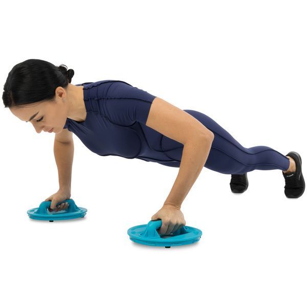 Полусфера для фитнеса Balance Trainer LiveUp LP8216 черный-синий LP8216 фото