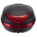 Кофр центральный задний для мотоцикла пластиковый Top Case BUOTAI ZH-997 1шт 40x30x43см черный-красный ZH-997 фото 3