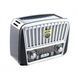 Радіоприймач Golon RX-455S USB / акумулятор сонячна панель FM радіо з mp3 програвачем. Колір: Сірий ws33147-1-1 фото 5