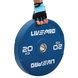 Бамперные диски резиновые Bumper Plates LiveUp LP8332-20 o50.5мм 20кг синий LP8332-20 фото 9