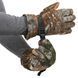 Перчатки для охоты и рыбалки на меху SP-Sport BC-8563 размер универсальный Камуфляж Лес L BC-8563 фото 4