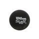 Мяч для сквоша WILSON STAFF SINGLE BL DOT WRT618400 3шт черный WRT618400 фото 3