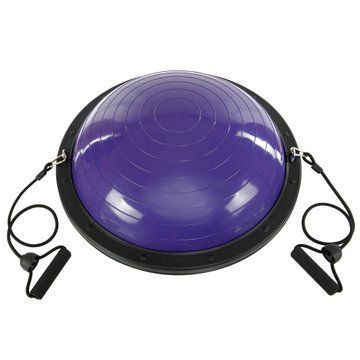 Балансировочная платформа полусфера BOSU с эспандерами SPOINT FI-1924 цвета в ассортименте FI-1924 фото