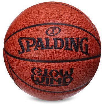 Мяч баскетбольный SPALDING GLOW WIND 76993Y размер 7 оранжевый 76993Y фото