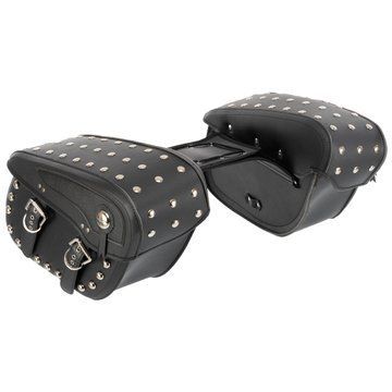 Кофры боковые для мотоцикла из экокожи Chopper SP-Sport HL618 2шт 43x24x15см черный HL618 фото
