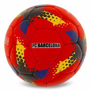 Мяч футбольный BALLONSTAR BARCELONA FB-0047-830 №5 PU красный FB-0047-830 фото
