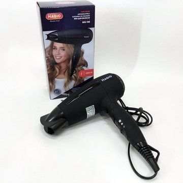 Фен MAGIO MG-166 2 кВт классический фен для волос электрический фен для сушки волос, фены для сушки волос ws14751 фото