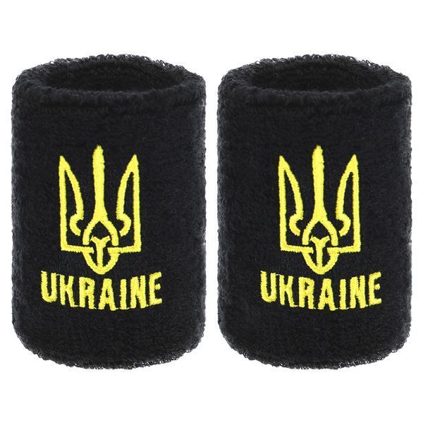 Напульсник спортивный махровый впитывающий влагу UKRAINE BC-9282 1шт цвета в ассортименте BC-9282 фото