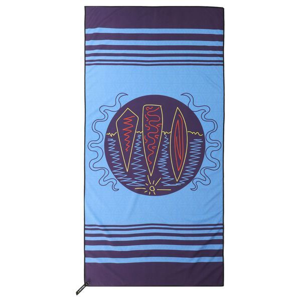 Рушник для пляжу та басейну з мікрофібри SURFBOARD BEACH TOWEL T-SBT 80х160см кольори в асортименті T-SBT фото