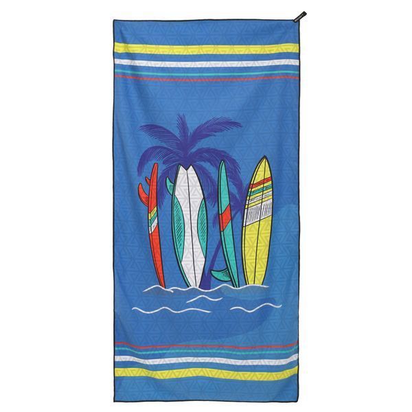 Рушник для пляжу та басейну з мікрофібри SURFBOARD BEACH TOWEL T-SBT 80х160см кольори в асортименті T-SBT фото