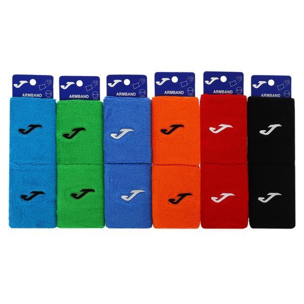 Напульсник спортивный махровый впитывающий влагу Joma 400300-P04 2шт цвета в ассортименте 400300-P04 фото