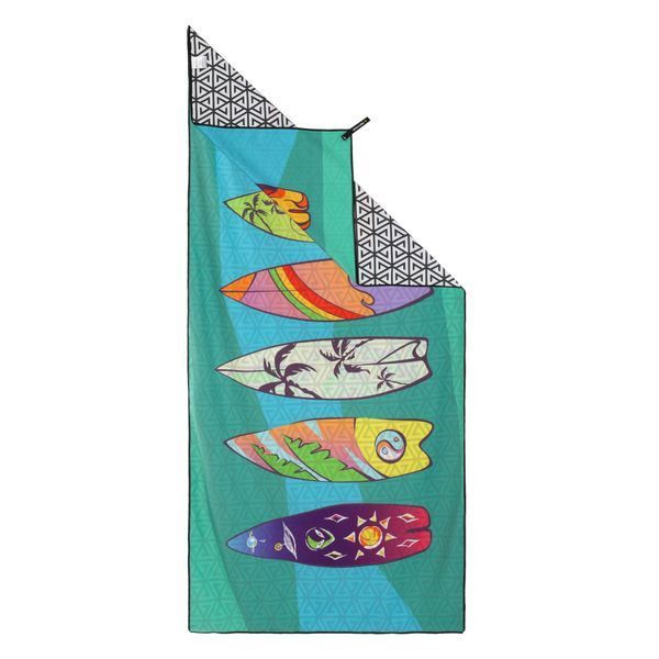 Рушник для пляжу та басейну з мікрофібри SURFBOARD BEACH TOWEL T-SBT 80х160см кольори в асортименті T-SBT фото