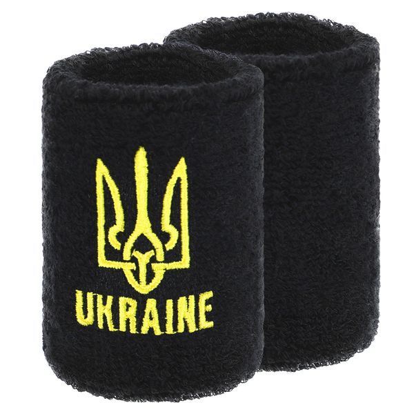 Напульсник спортивный махровый впитывающий влагу UKRAINE BC-9282 1шт цвета в ассортименте BC-9282 фото