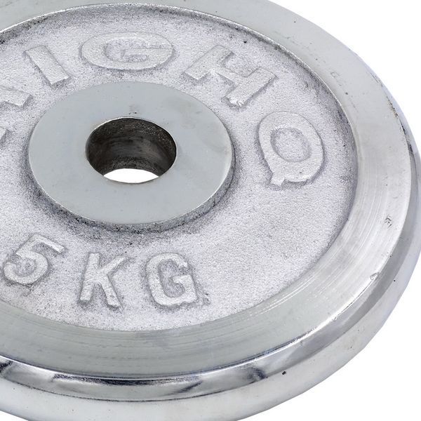 Блины диски хромированные HIGHQ SPORT TA-1452-5S 30мм 5кг хром TA-1452-5S фото