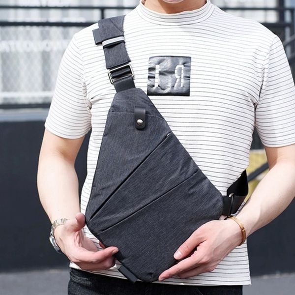 Сумка тактическая Cross Body мессенджер из ткани, сумка тактическая наплечная. Цвет: черный ws69847-1 фото