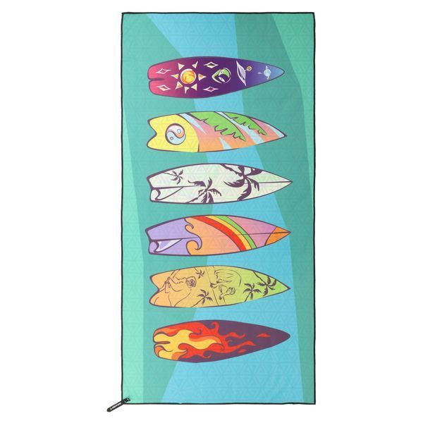 Рушник для пляжу та басейну з мікрофібри SURFBOARD BEACH TOWEL T-SBT 80х160см кольори в асортименті T-SBT фото