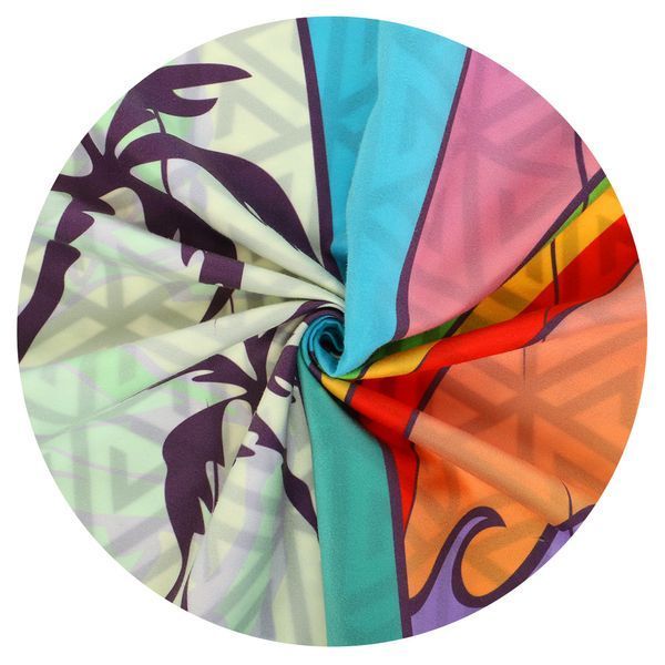Рушник для пляжу та басейну з мікрофібри SURFBOARD BEACH TOWEL T-SBT 80х160см кольори в асортименті T-SBT фото