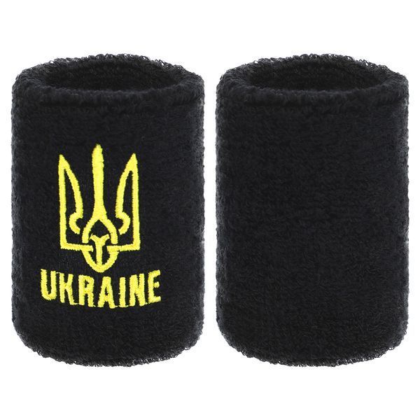 Напульсник спортивный махровый впитывающий влагу UKRAINE BC-9282 1шт цвета в ассортименте BC-9282 фото