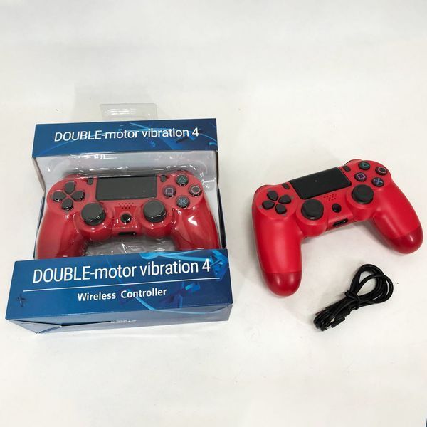Джойстик DOUBLESHOCK для PS 4, игровой беспроводной геймпад PS4/PC аккумуляторный джойстик. Цвет: красный ws62479-1 фото