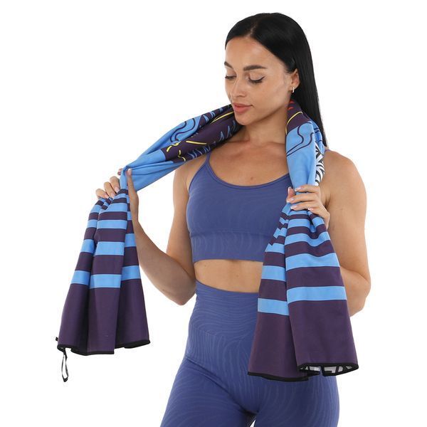 Рушник для пляжу та басейну з мікрофібри SURFBOARD BEACH TOWEL T-SBT 80х160см кольори в асортименті T-SBT фото