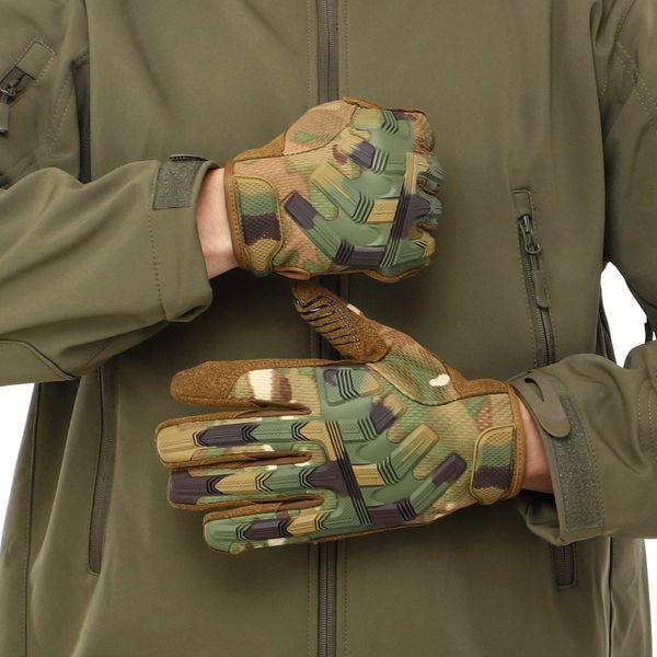 Перчатки тактические с закрытыми пальцами Military Rangers BC-9875 размер S-2XL цвета в ассортименте M BC-9875 фото