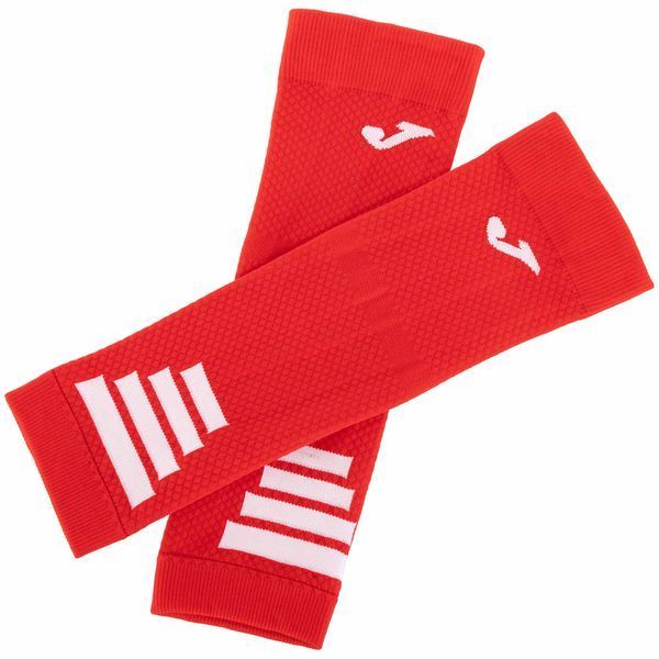 Гетры футбольные без носка обрезки Joma COMPRESSION 400289-602 размер M-L красный M 400289-602 фото