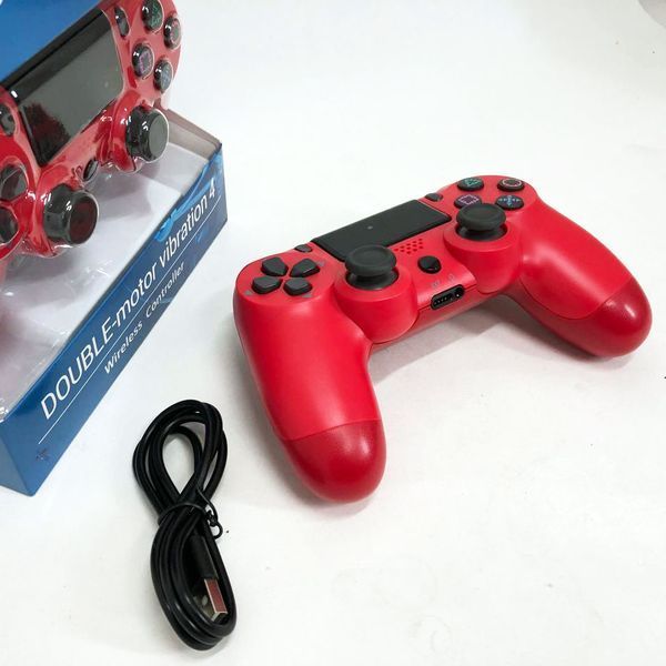 Джойстик DOUBLESHOCK для PS 4, игровой беспроводной геймпад PS4/PC аккумуляторный джойстик. Цвет: красный ws62479-1 фото
