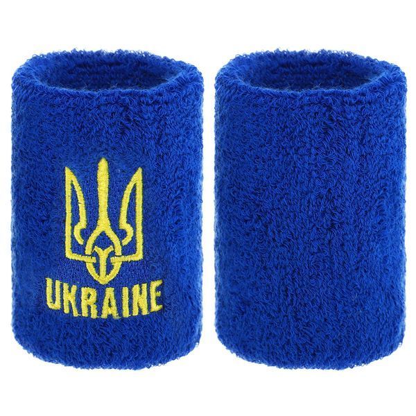 Напульсник спортивный махровый впитывающий влагу UKRAINE BC-9282 1шт цвета в ассортименте BC-9282 фото