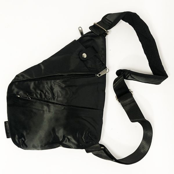 Сумка тактическая Cross Body мессенджер из ткани, сумка тактическая наплечная. Цвет: черный ws69847-1 фото