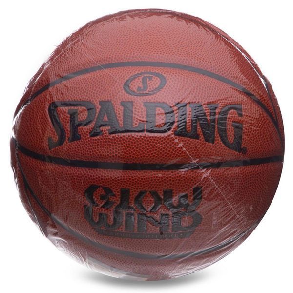 Мяч баскетбольный SPALDING GLOW WIND 76993Y размер 7 оранжевый 76993Y фото