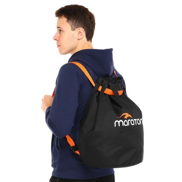 Рюкзак-мішок MARATON MRT27 45х29х29см чорний MRT27 фото