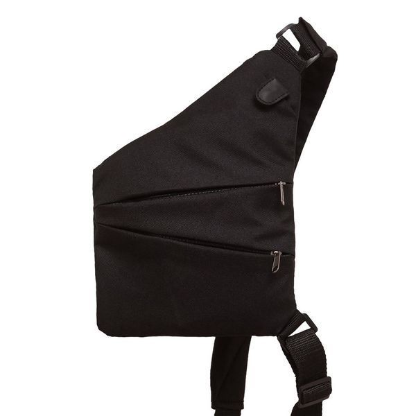 Сумка тактическая Cross Body мессенджер из ткани, сумка тактическая наплечная. Цвет: черный ws69847-1 фото