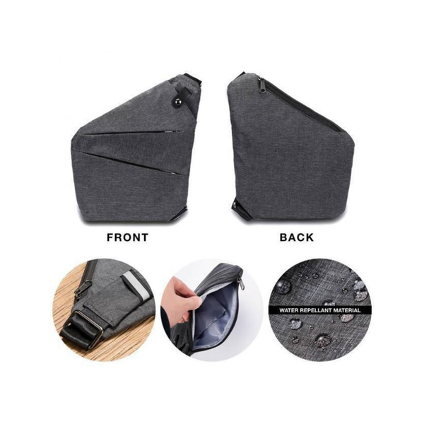 Сумка тактическая Cross Body мессенджер из ткани, сумка тактическая наплечная. Цвет: черный ws69847-1 фото
