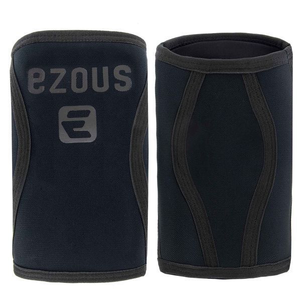 Наколенники для приседа и пауэрлфтинга 2штуки KNEE SLEEVE EZOUS A-06 S-XL черный L A-06 фото