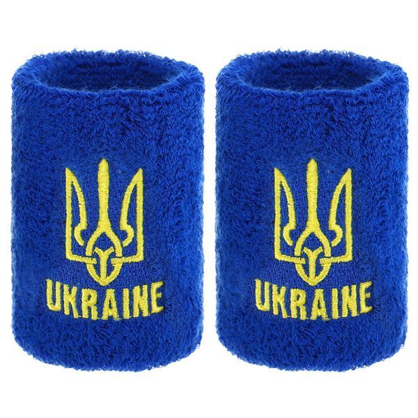 Напульсник спортивный махровый впитывающий влагу UKRAINE BC-9282 1шт цвета в ассортименте BC-9282 фото