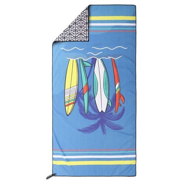 Рушник для пляжу та басейну з мікрофібри SURFBOARD BEACH TOWEL T-SBT 80х160см кольори в асортименті T-SBT фото