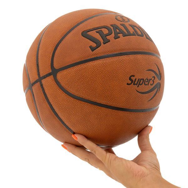 М'яч баскетбольний SPALDING SUPER3 78036Y розмір 7 коричневий 78036Y фото
