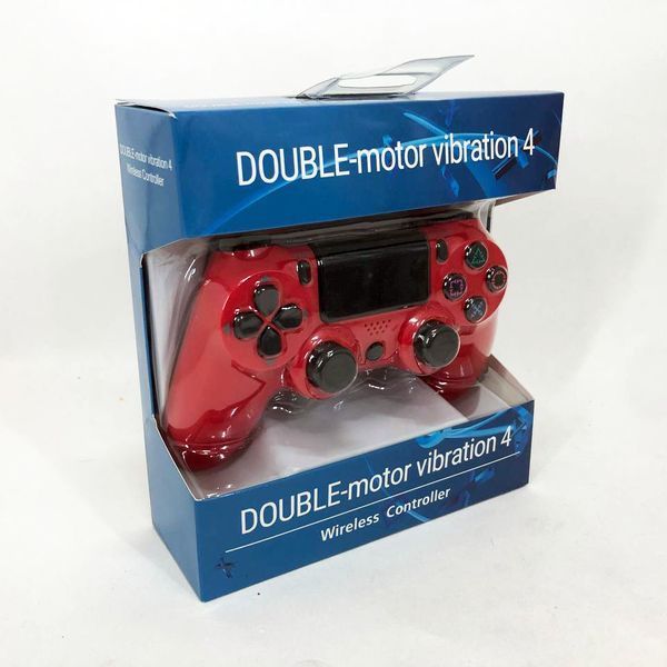 Джойстик DOUBLESHOCK для PS 4, игровой беспроводной геймпад PS4/PC аккумуляторный джойстик. Цвет: красный ws62479-1 фото