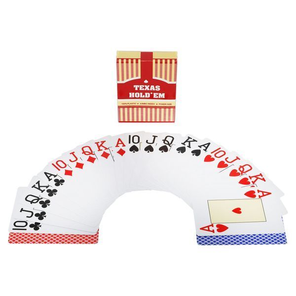Карти гральні пластикові SP-Sport TEXAS HOLDEM 8016 54 карти 8016 фото